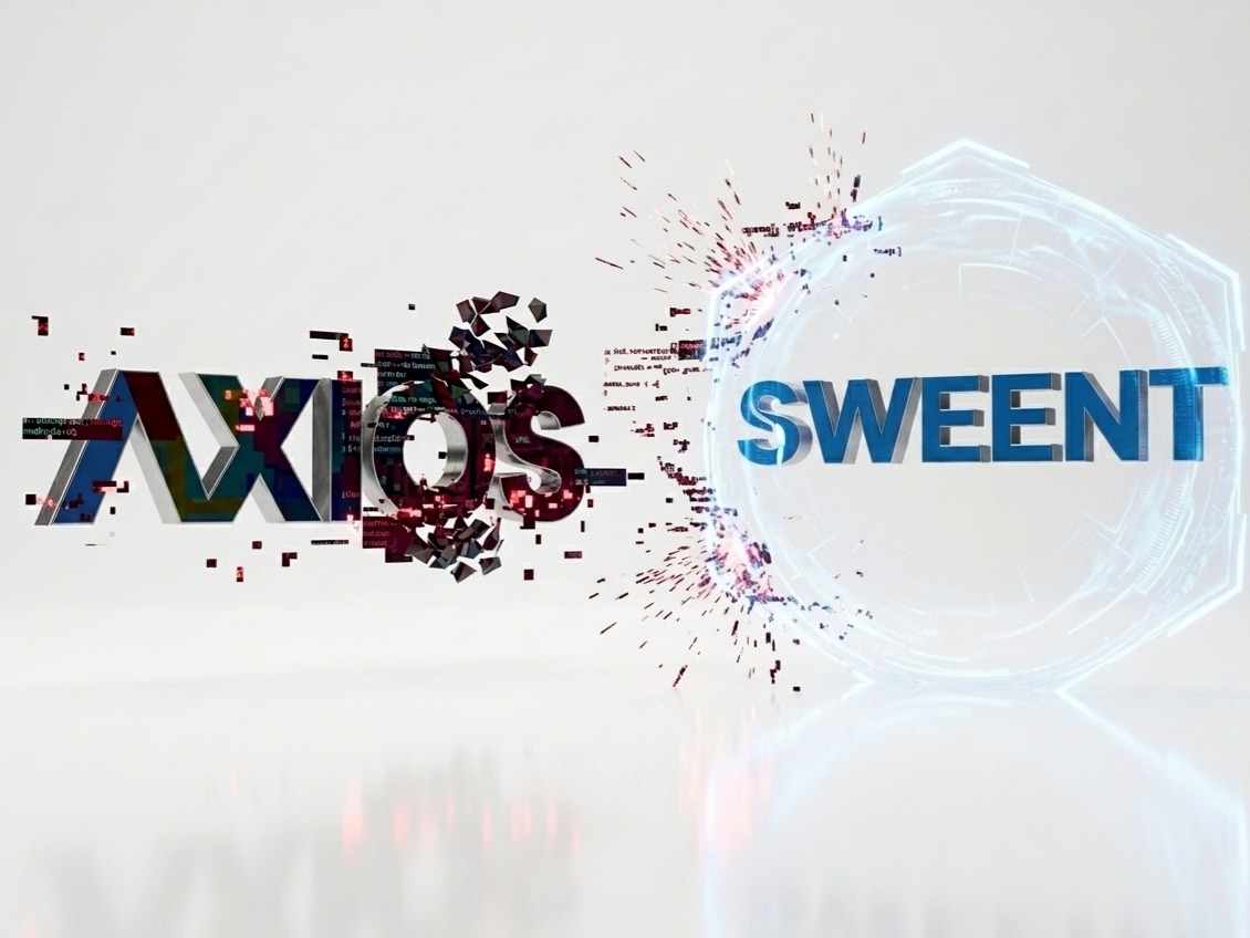 درع هندسي جميل محمي ضد ثغرة Axios.js
